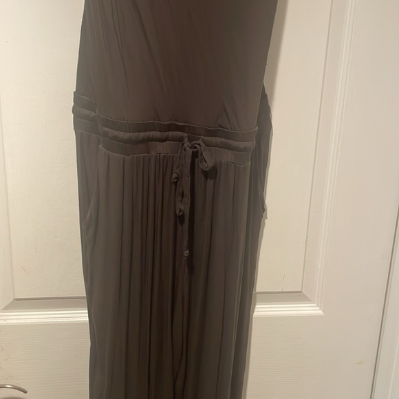 NWT On the Road Size Large Brown Stretch Knit Sleeveless Jumpsuit - Picture 2 of 6